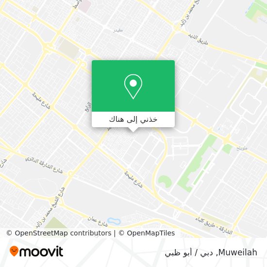 خريطة Muweilah