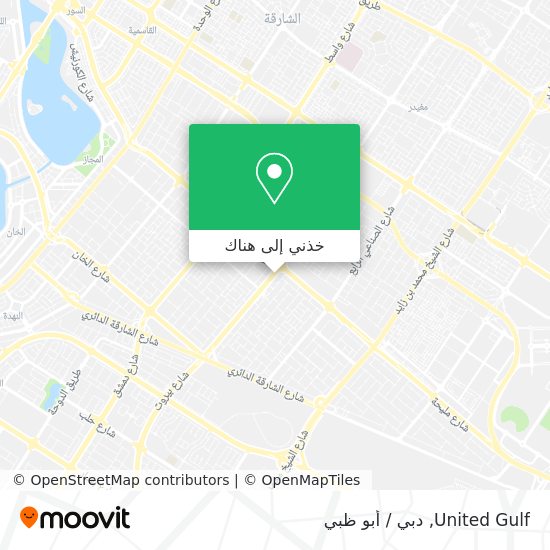 خريطة United Gulf