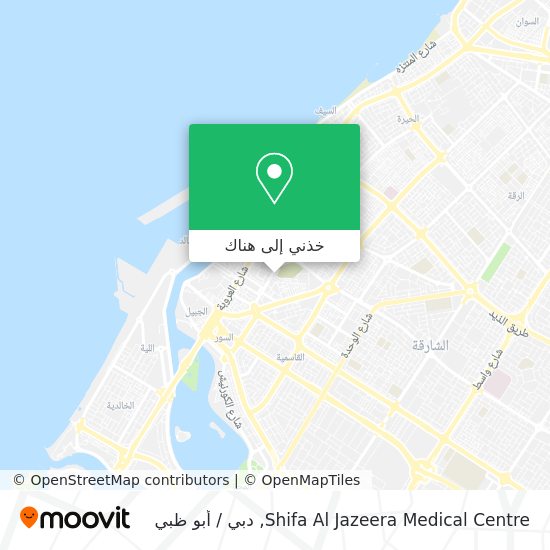 خريطة Shifa Al Jazeera Medical Centre