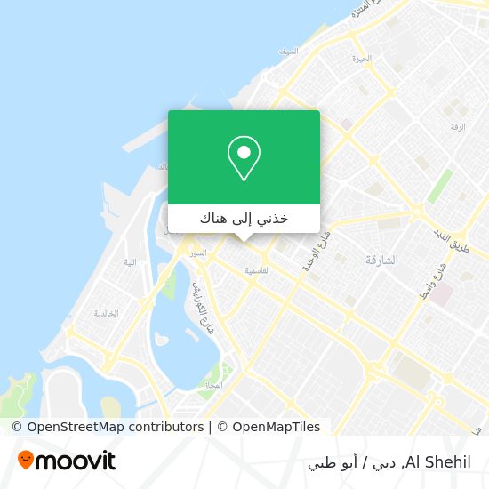خريطة Al Shehil