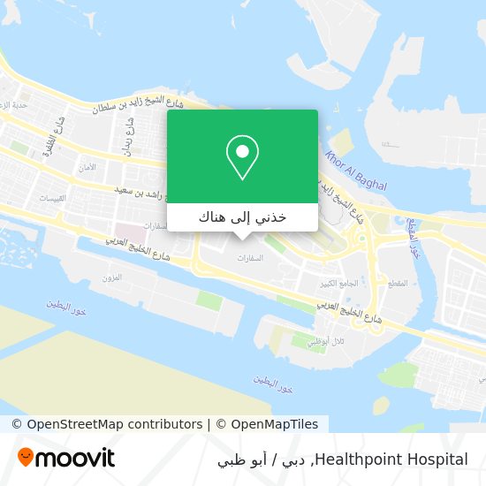 خريطة Healthpoint Hospital