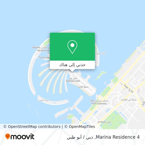 خريطة Marina Residence 4