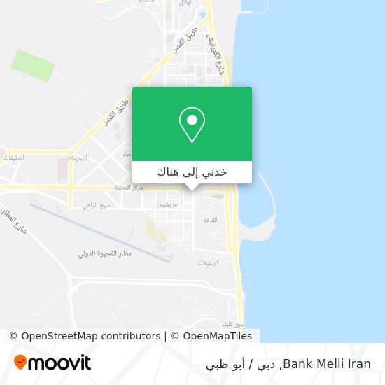 خريطة Bank Melli Iran