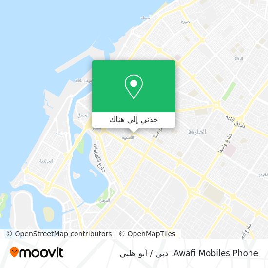 خريطة Awafi Mobiles Phone