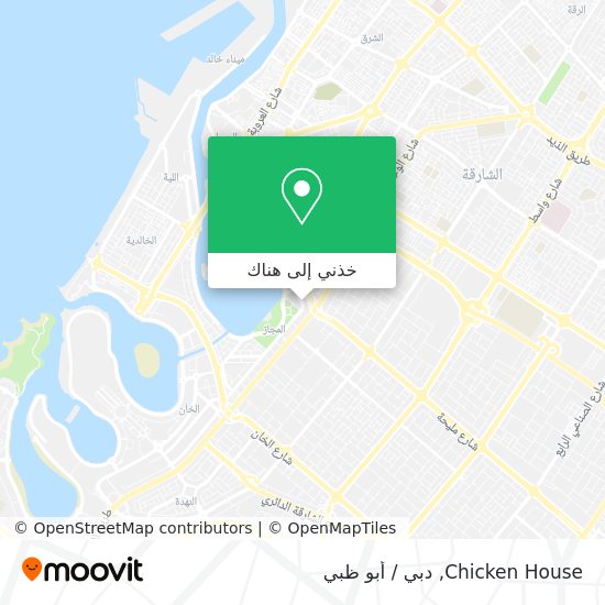 خريطة Chicken House