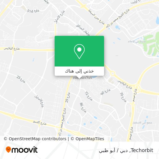 خريطة Techorbit