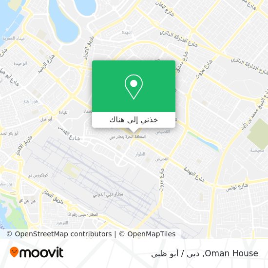 خريطة Oman House