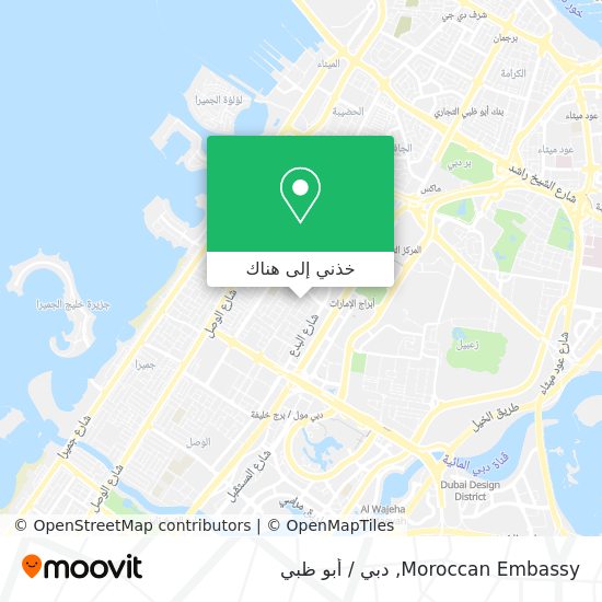 خريطة Moroccan Embassy