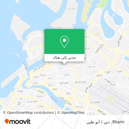 خريطة Miami