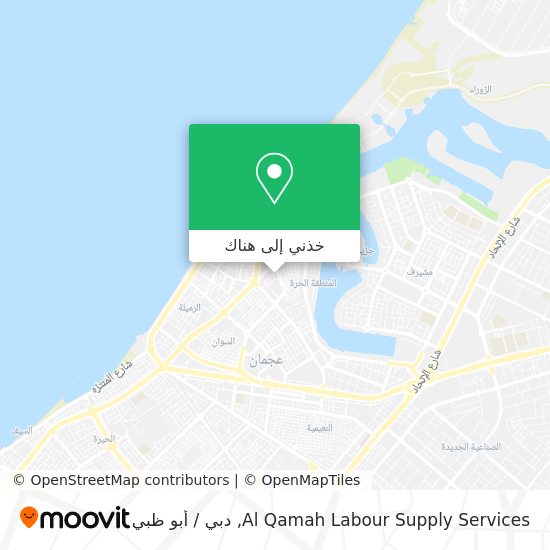 خريطة Al Qamah Labour Supply Services