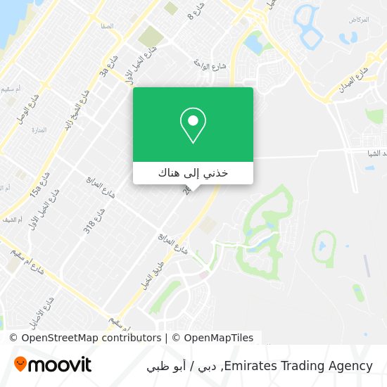 خريطة Emirates Trading Agency