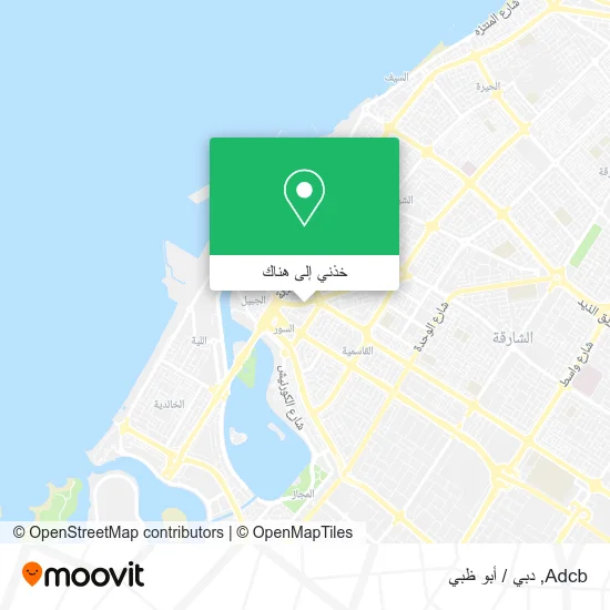 خريطة Adcb