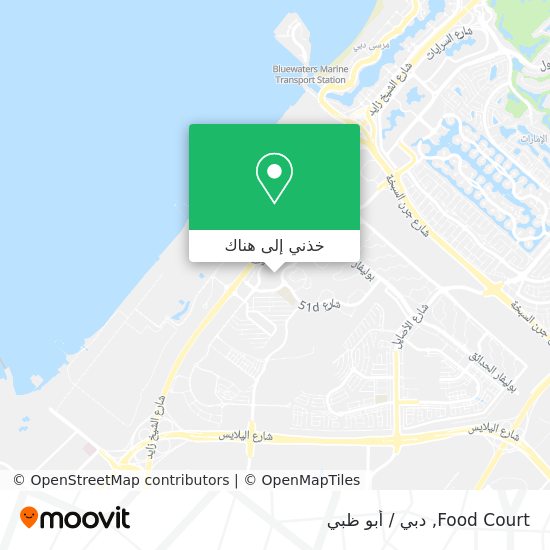 خريطة Food Court