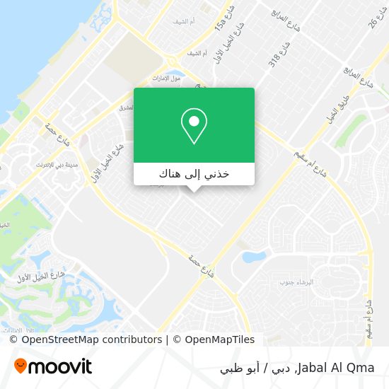 خريطة Jabal Al Qma