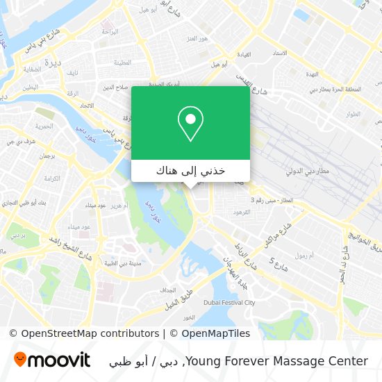 خريطة Young Forever Massage Center
