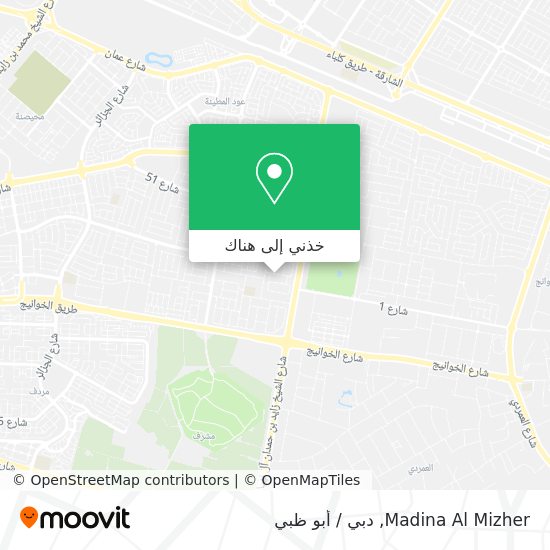 خريطة Madina Al Mizher