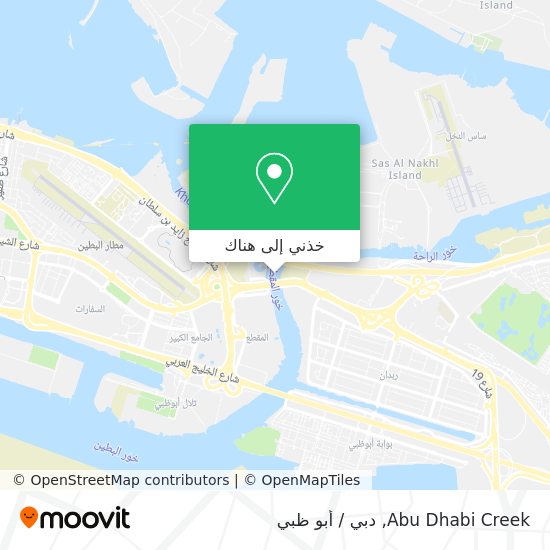 خريطة Abu Dhabi Creek