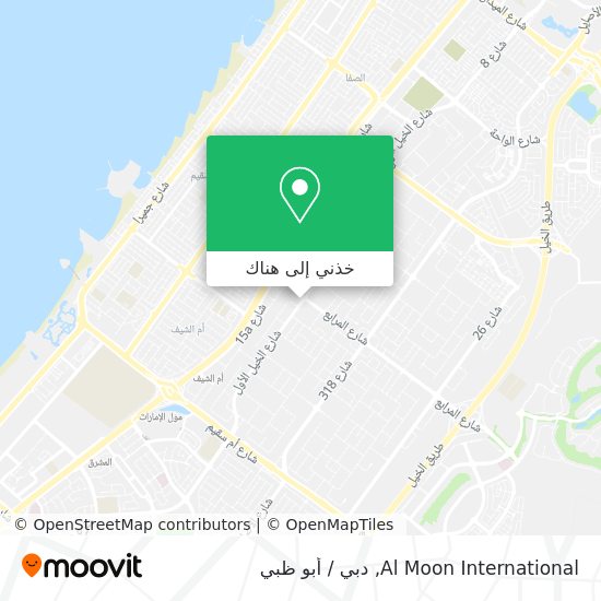 خريطة Al Moon International