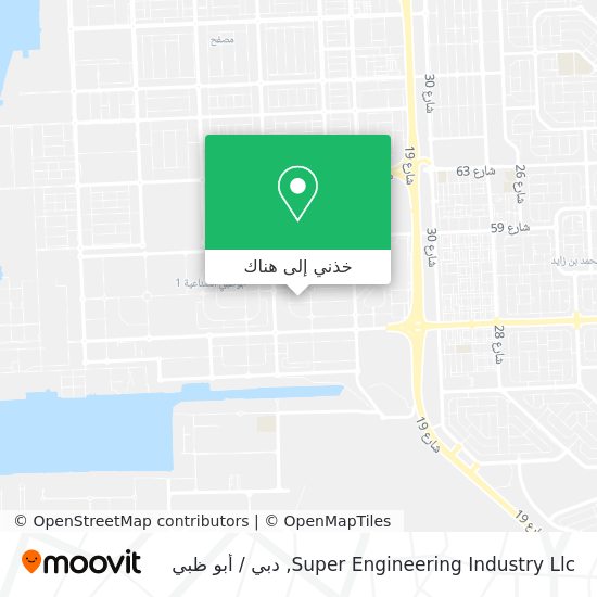 خريطة Super Engineering Industry Llc