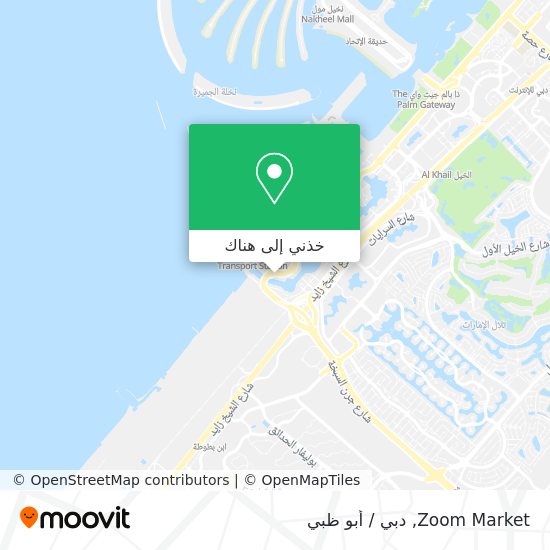 خريطة Zoom Market