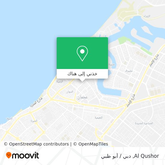 خريطة Al Qushor