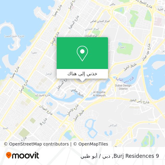 خريطة Burj Residences 9