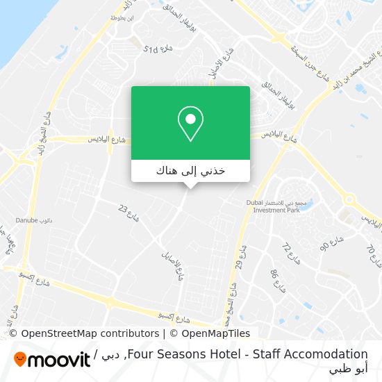 خريطة Four Seasons Hotel - Staff Accomodation