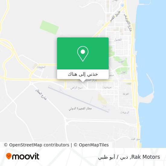 خريطة Rak Motors