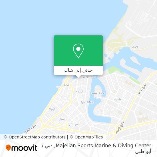 خريطة Majelian Sports Marine & Diving Center