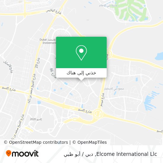خريطة Elcome International Llc