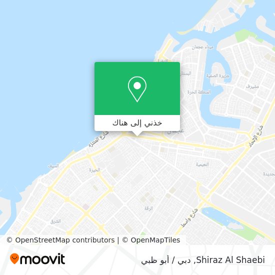 خريطة Shiraz Al Shaebi