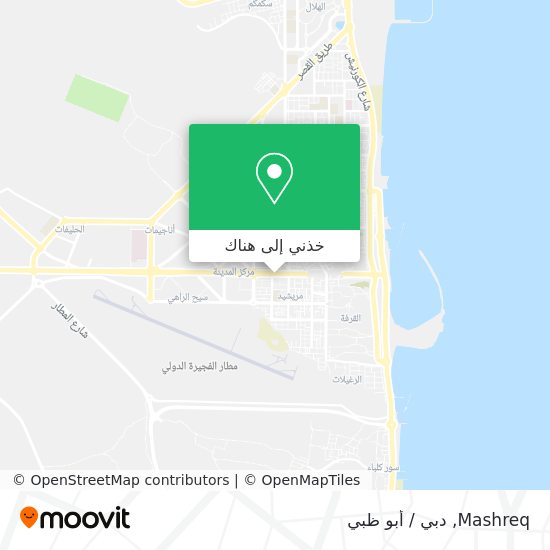 خريطة Mashreq