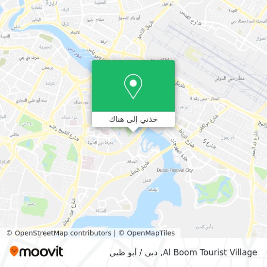 خريطة Al Boom Tourist Village