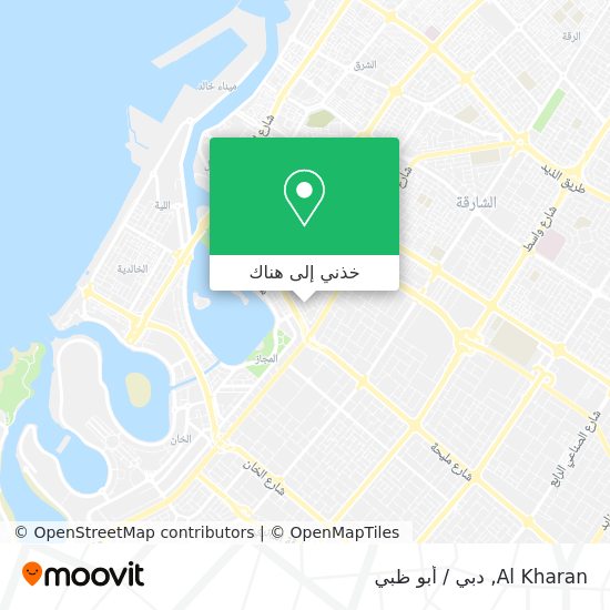 خريطة Al Kharan