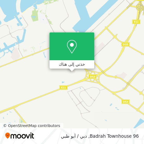 خريطة Badrah Townhouse 96