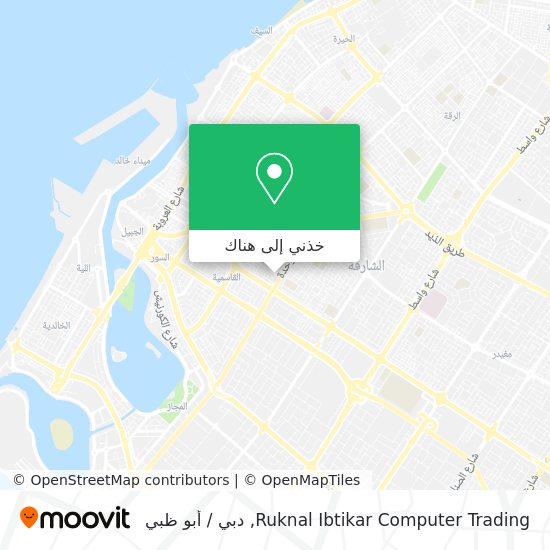 خريطة Ruknal Ibtikar Computer Trading