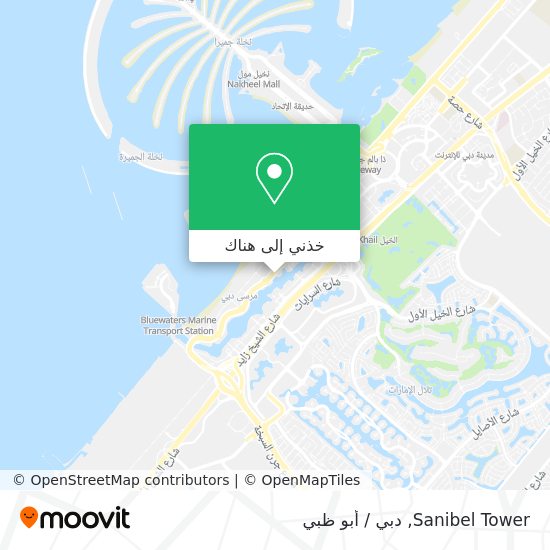 خريطة Sanibel Tower