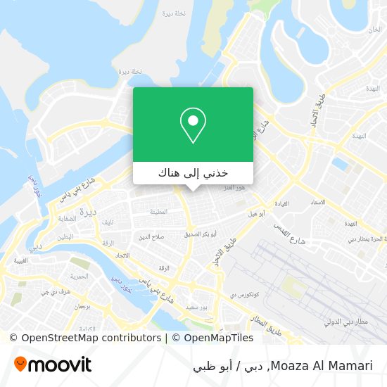 خريطة Moaza Al Mamari