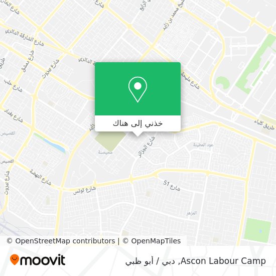 خريطة Ascon Labour Camp