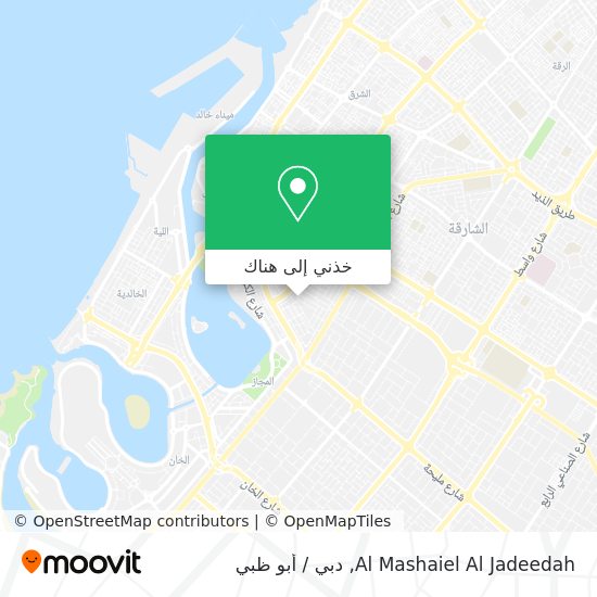 خريطة Al Mashaiel Al Jadeedah