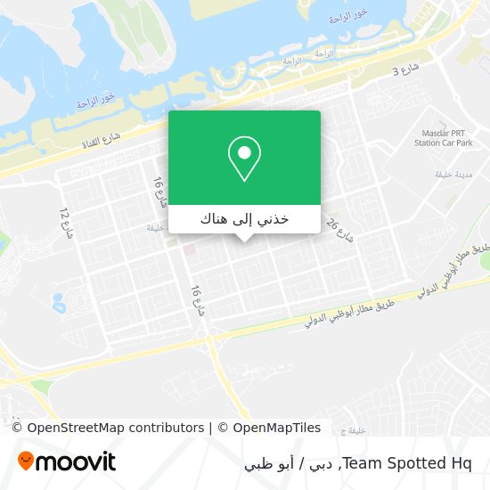 خريطة Team Spotted Hq