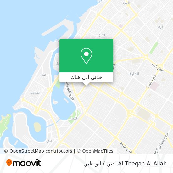 خريطة Al Theqah Al Aliah