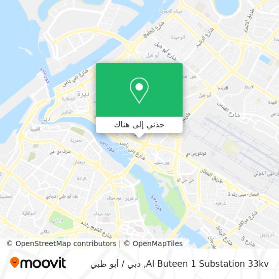 خريطة Al Buteen 1 Substation 33kv