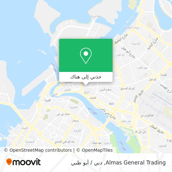 خريطة Almas General Trading