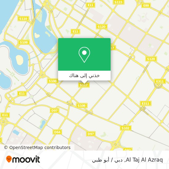 خريطة Al Taj Al Azraq