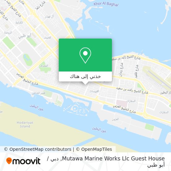 خريطة Mutawa Marine Works Llc Guest House