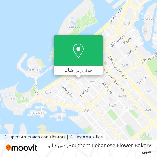 خريطة Southern Lebanese Flower Bakery