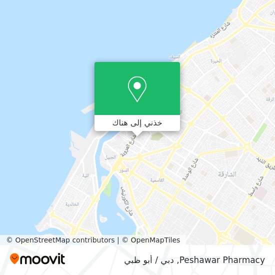 خريطة Peshawar Pharmacy
