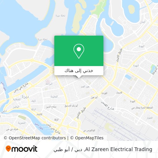 خريطة Al Zareen Electrical Trading
