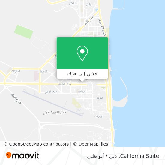 خريطة California Suite